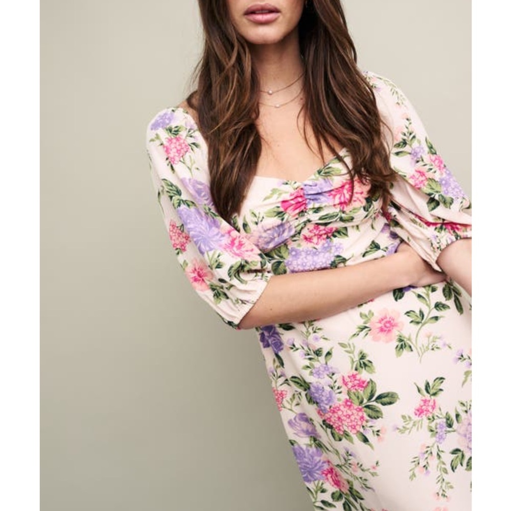 NOBODY’s CHILD Floral Print Maxi Dress NWT’s sz 6 - Picture 4 of 13